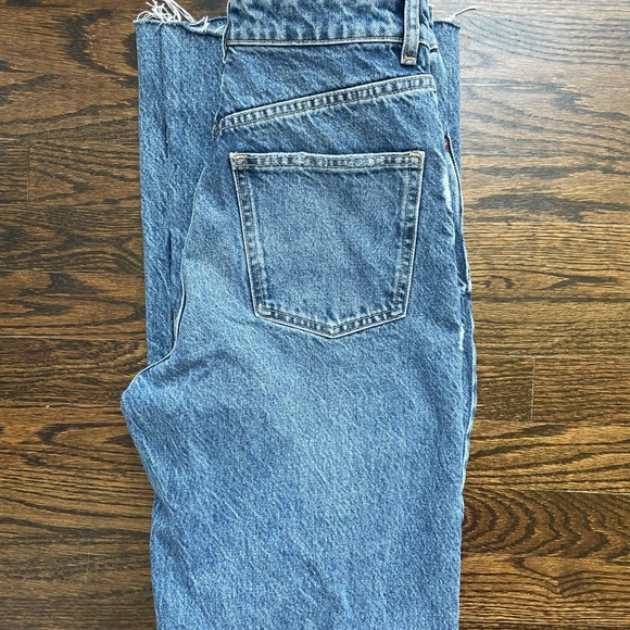 Zara Full Length High Waisted Distressed Jeans - Picture 5 of 5